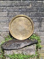 Stunning 19th Century Islamic Brass Tray. Middle Eastern Cairoware