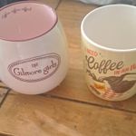 Gilmore Girls Luke’s Diner Themed Coffee Mugs Set of 2 Drama TV