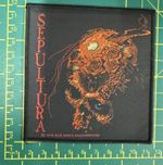Sepultura Beneath The Remains Woven Sew On Patch Officially Licensed