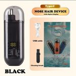 Nose Hair Trimmer for Men & Women | Nostril & Ear Hair Trimmer Usb Rechargeable
