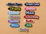 3D Personalised Keyring - Party Bag / Gifts / Name Tags / School Bag / Travel
