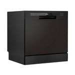 Baridi Compact Tabletop Dishwasher 8 Place Settings, 6 Programmes 8L