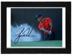 Tiger Woods Signed Autograph PHOTO Pre Print Music 6x4/A4/ Framed golf