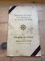 1950 Trooping The Colour Programme