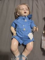 Vintage Morimura Brothers Japanese Bisque Doll Professionally Refurbished