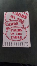 Jerry Sadowitz - Cards on the Table Book