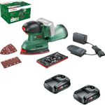 Bosch UNIVERSALSANDER 18V-10 P4A 18v Cordless Multi Sander 2 x 1.5ah Li-ion