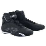 ALPINESTARS SEKTOR MOTORCYCLE MOTORBIKE PROTECTIVE SHORT BOOT BLACK WHITE
