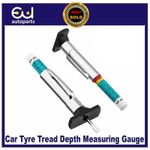 MANUAL TYRE TREAD DEPTH MEASURING GAUGE TOOL FOR CAR VAN TRUCK MOTORCYCLE