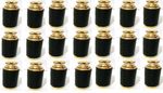 TELESCOPE  LEATHER GRIP MARINE NAUTICAL BRASS 6'' TELESCOPE LOT OF 21 PIECES