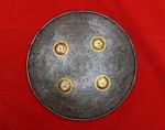 Vintage Type Mughal King Engrived Islamic iron Quranic Script Shield Dhal 15"