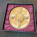 Bank of England 300th Anniversary Britannia Silver Dish – C. Lawrence – Boxed