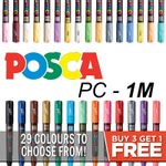 Uni Posca  Fine Paint Marker Art Pens  Every Colour PC-1M
