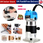 1200W Palm Router 1/4" Electric Hand Trimmer Wood Laminator Wood Laminator