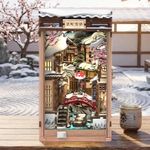 New, Cutebee Kyoto Snow Whisper Book Nook Kit