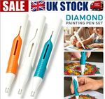 Automatic Diamond Painting Bead Dispenser, Diamond Art Tools Pen No Wax Needed