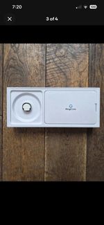 RingConn Gen 2 Smart Ring Size 10, Future Silver 3 Months of Use Minor Scratches