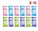 12x pack 10 Clean & Fresh Handy wipes - All purpose cleansing wet wipes 120wipes