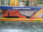 Corgi Superhaulers Scania box trailer -TNT Livery- Diecast Toy, boxed.