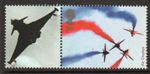 Great Britain 2008 single 1st Smiler Sheet commemorative stamp with label