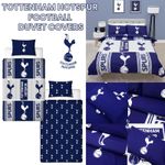 Tottenham Hotspur FC Double Duvet Cover Bed Set - Premiere League