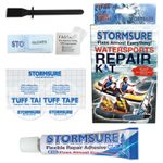 Watersports Patch & Glue Kit Repair Inflatable Sails Canoes Kayak Paddle Boards