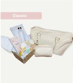 ReadyMama Classic Pre-packed Maternity bag / Hospital bag / Labour bag - Beige