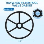 271148 Diverter Spider Gasket Valve Pool Gasket Replacement