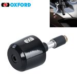 Oxford Motorcycle Bar Weights CS255 Carbon Steel 255g Motorbike Bar Ends