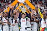 Tottenham Hotspur Spurs Europa League Champions Cup Winners 2025 Photograph
