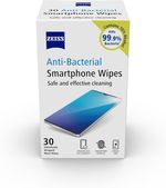 ZEISS Anti-Bacterial Screen Wipes 60 Total (2 x 30) Phone Laptop  (pack of 2)