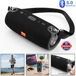 40W Portable Wireless Bluetooth Speaker Waterproof Stereo Bass Loud USB AUX FM