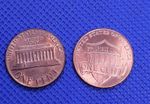 LOT 10 x USA Lincoln Memorial & Reverse Shield PENNY coins 1982-2022 FREE P&P