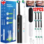 Toothbrush Electric Rechargeable Pro Rotating Brush Oral-B Heads Timer Modes Usb
