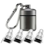 24dB High Fidelity Concert Earplugs Reusable Musicians Ear Plugs Music Festivals