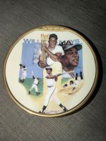 Sports Impressions Willie Mays "Famous Catch" Giants HOF Collectors Plate 1990