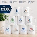 Custom Logo Mugs Bulk Order Personalized Coffee Mugs Business Branding Gift