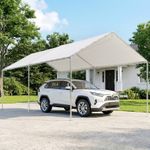 3m x 6m Heavy Duty Carport Garage Car Shelter Galvanized Steel Open Tent
