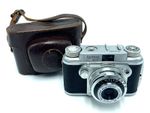 Tougodo Toyoca 35-S Rangefinder Camera Silver 35mm Tri-Lausar Anastigmat