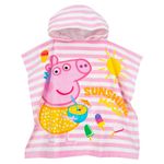 Peppa Pig Poncho Towel For Girls | Girls Peppa Pig Towel Poncho | Girls Towel