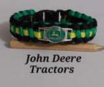 John Deere Paracord Wristband