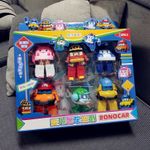 HOT! 6Pcs Robocar Poli Mini Toy Car Model Vehicle Collect Kid Gift Metal Diecast