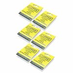 6 x Clipper Lighter Replacement Flints for All Lighter Types 54 Flints