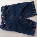 Charles Klein Baby Denim  Shorts Dark Wash Snap Button Detail