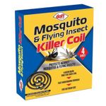 Doff Mosquito Flying Insect Killer Coils 4 Pack Outdoor