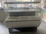 Trimco TAVIRA II 130 Curved Slimline Serve Over Counter display fridge