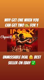 ODEON 🎬 buy 1 get Absolutely FREE  (IMAX luxe & dine 🎫 Only  £19.55 😳 💨 