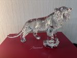 Baccarat Crystal Roaring Bengal Tiger