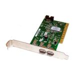 2 Port Adaptec AFW-2100 FireWire IEEE 1394 PCI Adapter Card Dell Y9457