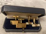 2 pairs of Vintage Beautiful Cufflinks mid century baton with mother of pearl